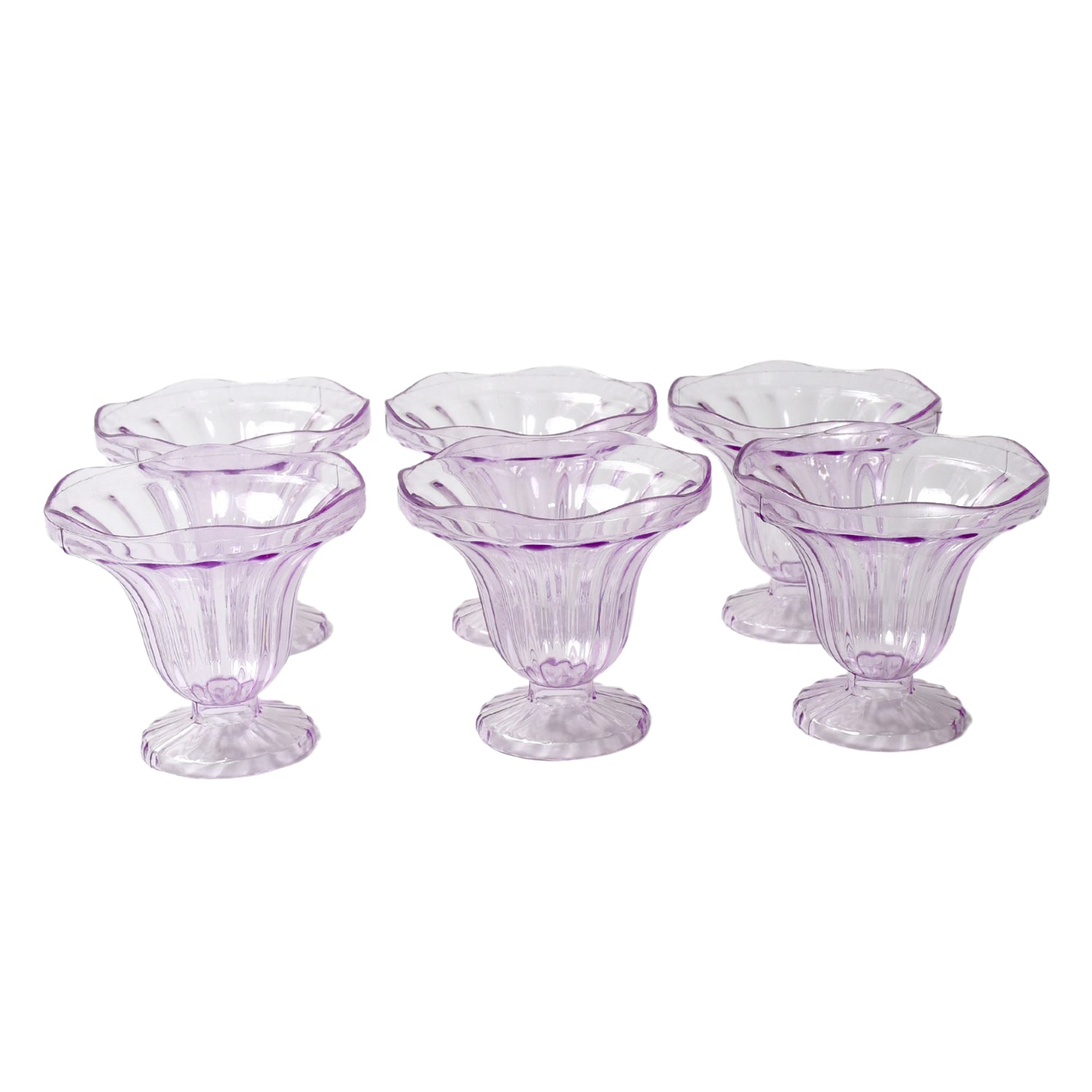 8216 Crystal Plastic Ice-Cream Bowl, Home & Kitchen Serving Platter or Dessert Cup for Sundae, Sweets, Snacks, Fruit, Pudding, Nuts or Dip, Serving Bowls (Crystal Cups, Set of 6) 8216 Crystal Plastic Ice-Cream Bowl, Home & Kitchen Serving Platter or Dessert Cup for Sundae, Sweets, Snacks, Fruit, Pudding, Nuts or Dip, Serving Bowls (Crystal Cups, Set of 6)